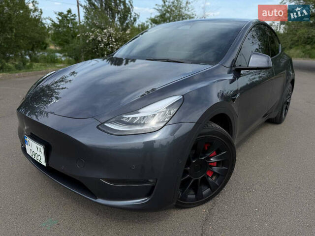 Серый Тесла Model Y, объемом двигателя 0 л и пробегом 91 тыс. км за 26500 $, фото 9 на Automoto.ua