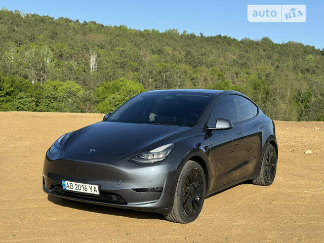 Серый Тесла Model Y, объемом двигателя 0 л и пробегом 30 тыс. км за 28500 $, фото 13 на Automoto.ua