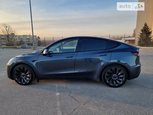 Серый Тесла Model Y, объемом двигателя 0 л и пробегом 50 тыс. км за 36000 $, фото 7 на Automoto.ua