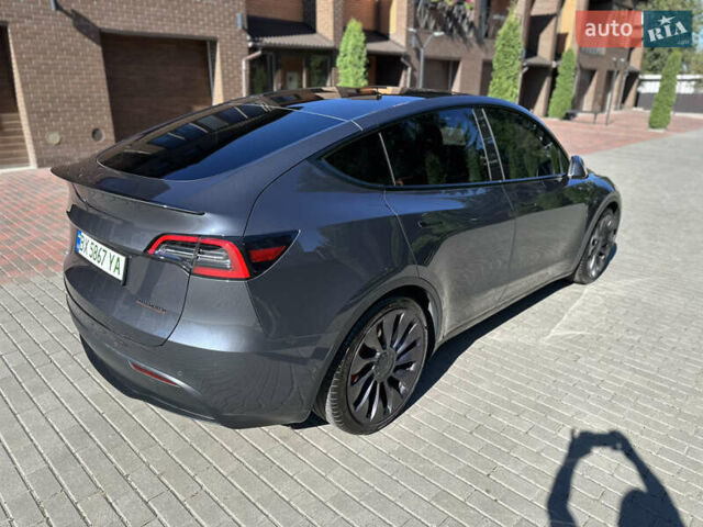 Сірий Тесла Model Y, об'ємом двигуна 0 л та пробігом 97 тис. км за 23900 $, фото 11 на Automoto.ua