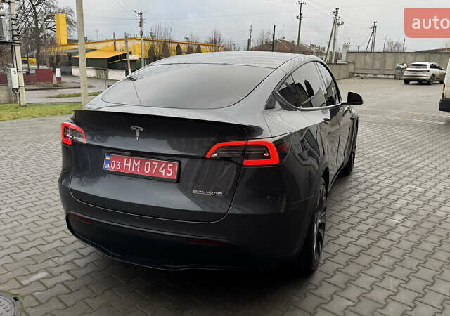 Серый Тесла Model Y, объемом двигателя 0 л и пробегом 138 тыс. км за 20200 $, фото 14 на Automoto.ua
