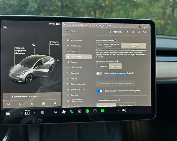 Сірий Тесла Model Y, об'ємом двигуна 0 л та пробігом 57 тис. км за 25700 $, фото 16 на Automoto.ua