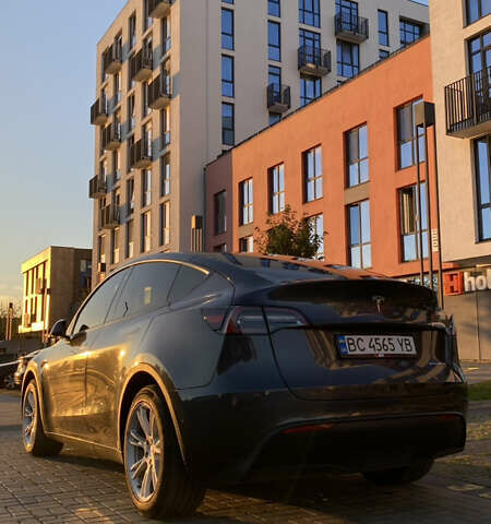 Серый Тесла Model Y, объемом двигателя 0 л и пробегом 98 тыс. км за 25300 $, фото 14 на Automoto.ua