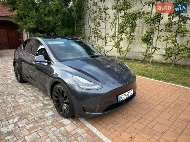 Серый Тесла Model Y, объемом двигателя 0 л и пробегом 100 тыс. км за 25500 $, фото 9 на Automoto.ua