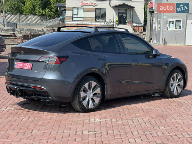 Серый Тесла Model Y, объемом двигателя 0 л и пробегом 96 тыс. км за 22900 $, фото 1 на Automoto.ua