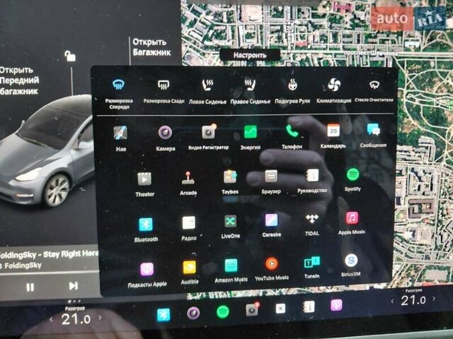 Серый Тесла Model Y, объемом двигателя 0 л и пробегом 38 тыс. км за 28900 $, фото 3 на Automoto.ua