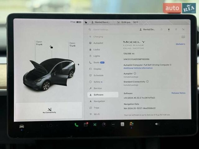 Серый Тесла Model Y, объемом двигателя 0 л и пробегом 225 тыс. км за 17900 $, фото 7 на Automoto.ua