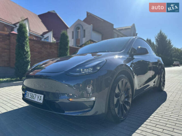 Сірий Тесла Model Y, об'ємом двигуна 0 л та пробігом 97 тис. км за 23900 $, фото 2 на Automoto.ua