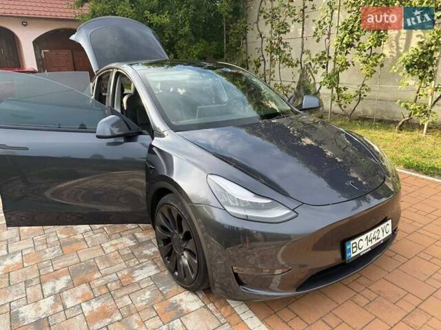 Серый Тесла Model Y, объемом двигателя 0 л и пробегом 100 тыс. км за 25500 $, фото 14 на Automoto.ua