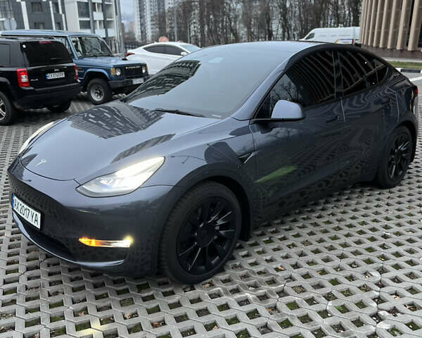 Серый Тесла Model Y, объемом двигателя 0 л и пробегом 22 тыс. км за 26900 $, фото 13 на Automoto.ua