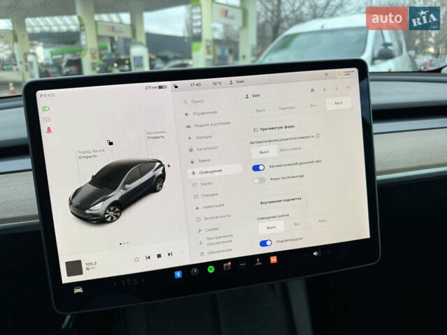 Серый Тесла Model Y, объемом двигателя 0 л и пробегом 33 тыс. км за 23999 $, фото 85 на Automoto.ua