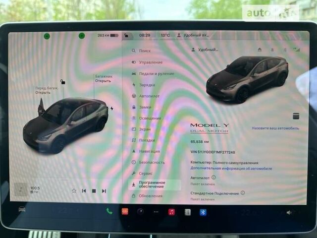 Серый Тесла Model Y, объемом двигателя 0 л и пробегом 100 тыс. км за 25000 $, фото 27 на Automoto.ua