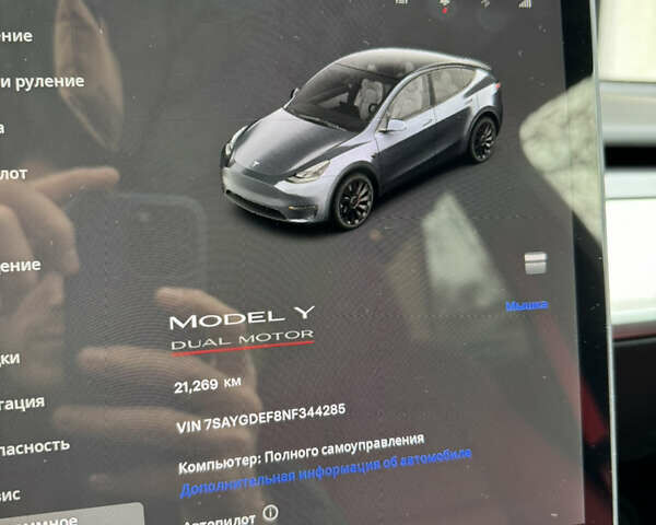 Серый Тесла Model Y, объемом двигателя 0 л и пробегом 21 тыс. км за 32000 $, фото 29 на Automoto.ua