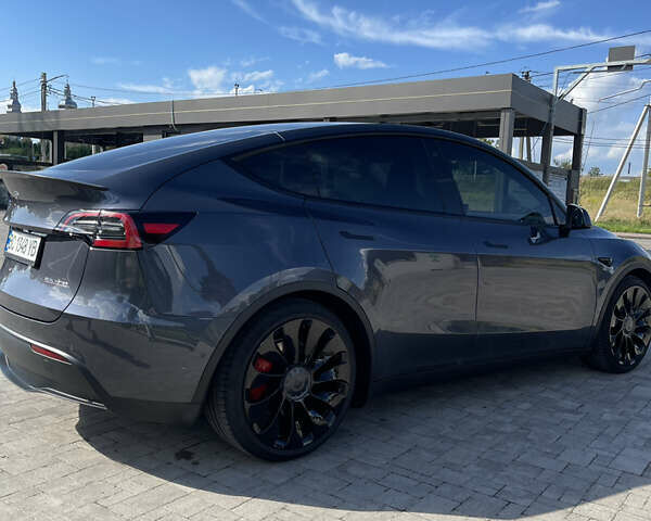 Серый Тесла Model Y, объемом двигателя 0 л и пробегом 69 тыс. км за 24100 $, фото 5 на Automoto.ua