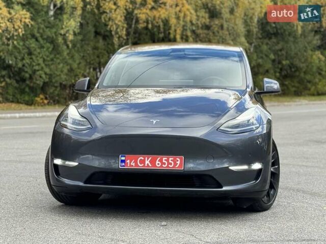 Серый Тесла Model Y, объемом двигателя 0 л и пробегом 211 тыс. км за 18950 $, фото 11 на Automoto.ua