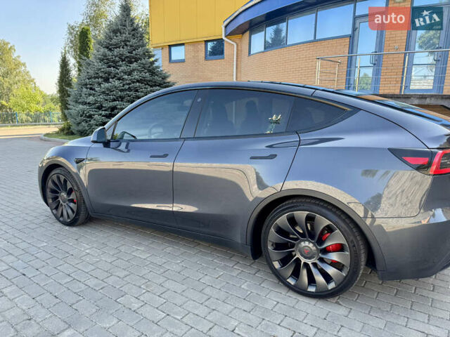 Серый Тесла Model Y, объемом двигателя 0 л и пробегом 107 тыс. км за 29800 $, фото 7 на Automoto.ua