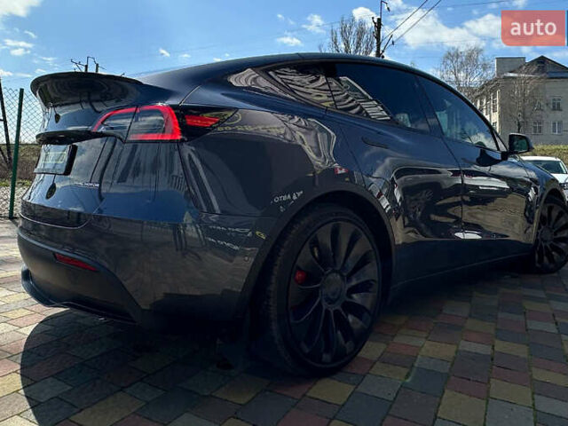 Серый Тесла Model Y, объемом двигателя 0 л и пробегом 68 тыс. км за 25500 $, фото 8 на Automoto.ua