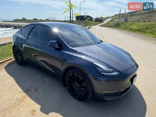 Сірий Тесла Model Y, об'ємом двигуна 0 л та пробігом 35 тис. км за 28800 $, фото 10 на Automoto.ua