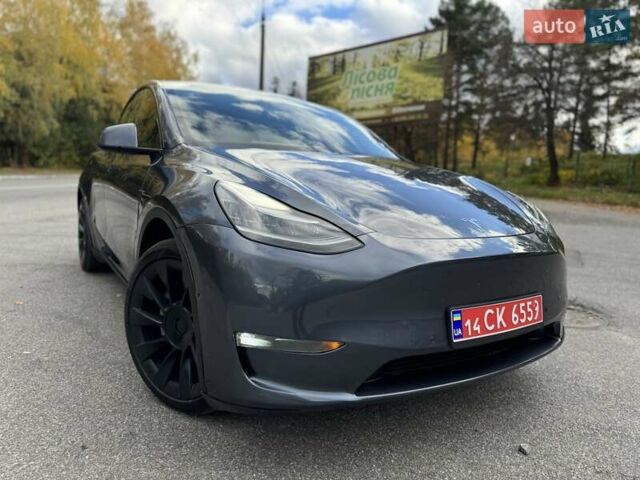 Серый Тесла Model Y, объемом двигателя 0 л и пробегом 211 тыс. км за 18950 $, фото 6 на Automoto.ua