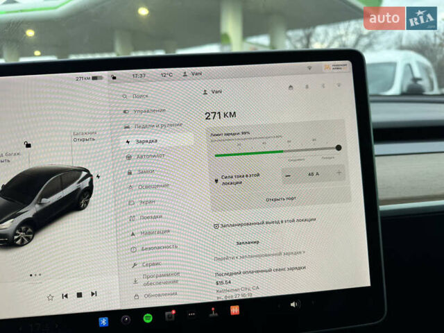 Серый Тесла Model Y, объемом двигателя 0 л и пробегом 33 тыс. км за 23999 $, фото 79 на Automoto.ua