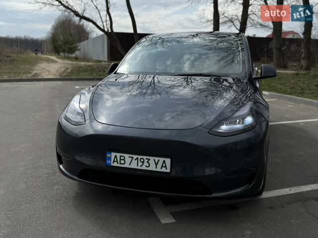 Серый Тесла Model Y, объемом двигателя 0 л и пробегом 96 тыс. км за 27500 $, фото 14 на Automoto.ua