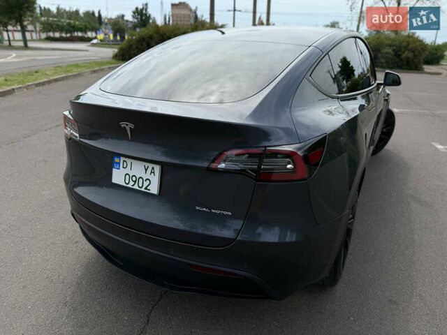 Серый Тесла Model Y, объемом двигателя 0 л и пробегом 91 тыс. км за 26500 $, фото 21 на Automoto.ua