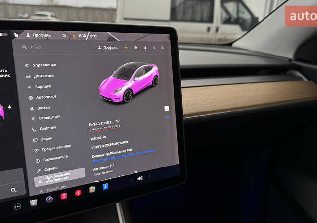 Серый Тесла Model Y, объемом двигателя 0 л и пробегом 138 тыс. км за 20200 $, фото 25 на Automoto.ua