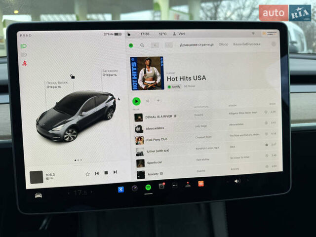 Серый Тесла Model Y, объемом двигателя 0 л и пробегом 33 тыс. км за 23999 $, фото 81 на Automoto.ua