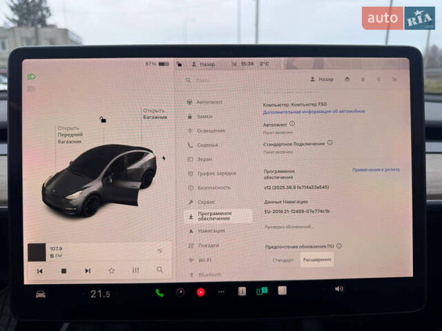 Серый Тесла Model Y, объемом двигателя 0 л и пробегом 107 тыс. км за 23999 $, фото 58 на Automoto.ua