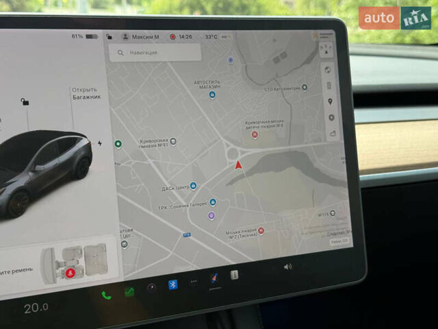 Серый Тесла Model Y, объемом двигателя 0 л и пробегом 91 тыс. км за 26500 $, фото 54 на Automoto.ua