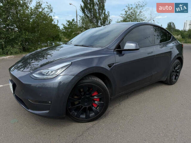 Серый Тесла Model Y, объемом двигателя 0 л и пробегом 91 тыс. км за 26500 $, фото 8 на Automoto.ua