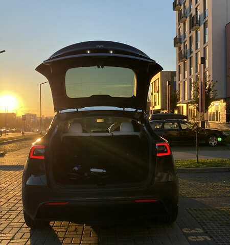 Серый Тесла Model Y, объемом двигателя 0 л и пробегом 98 тыс. км за 25300 $, фото 13 на Automoto.ua