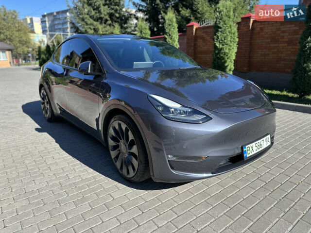 Сірий Тесла Model Y, об'ємом двигуна 0 л та пробігом 97 тис. км за 23900 $, фото 14 на Automoto.ua