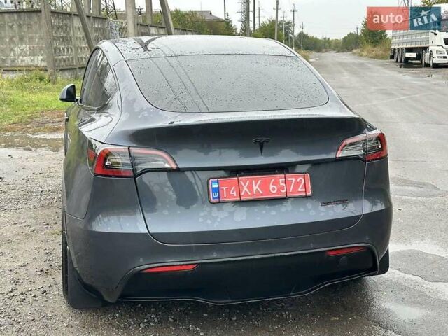 Тесла Model Y 2022 у Вінниці на Automoto.ua Сірий Тесла Model Y, об'ємом двигуна 0 л та пробігом 57 тис. км за 25500 $, фото 1 на Automoto.ua