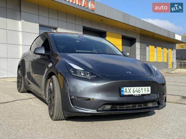 Тесла Model Y 2022 в Харькове на Automoto.ua Серый Тесла Model Y, объемом двигателя 0 л и пробегом 45 тыс. км за 28300 $, фото 1 на Automoto.ua