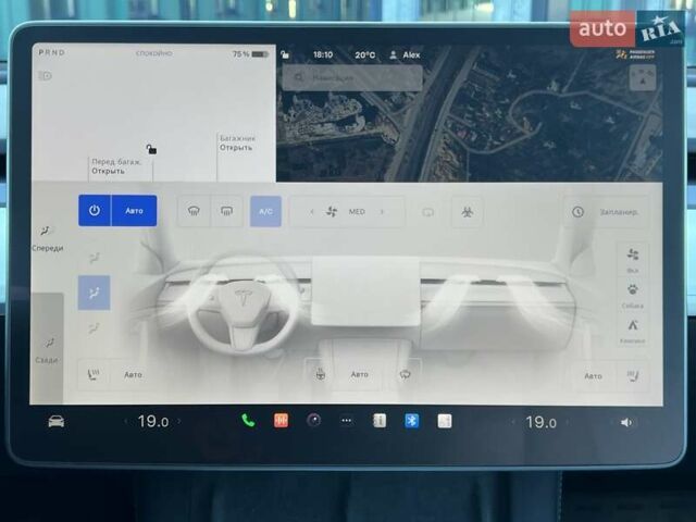 Сірий Тесла Model Y, об'ємом двигуна 0 л та пробігом 25 тис. км за 33000 $, фото 47 на Automoto.ua