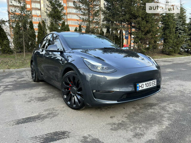 Серый Тесла Model Y, объемом двигателя 0 л и пробегом 22 тыс. км за 44800 $, фото 8 на Automoto.ua