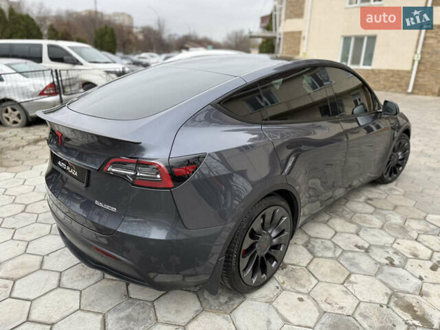Серый Тесла Model Y, объемом двигателя 0 л и пробегом 53 тыс. км за 28000 $, фото 20 на Automoto.ua