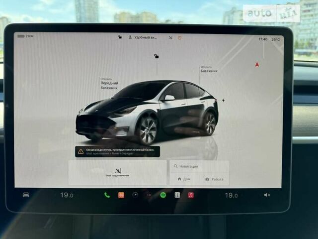 Серый Тесла Model Y, объемом двигателя 0 л и пробегом 15 тыс. км за 33500 $, фото 20 на Automoto.ua