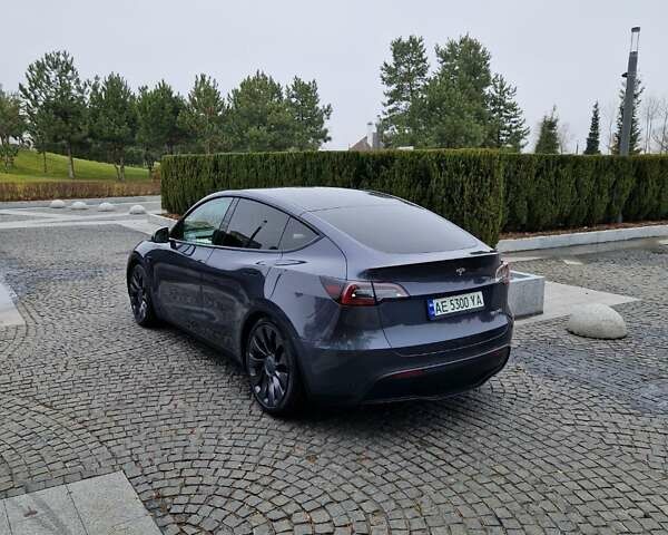 Серый Тесла Model Y, объемом двигателя 0 л и пробегом 38 тыс. км за 35000 $, фото 17 на Automoto.ua