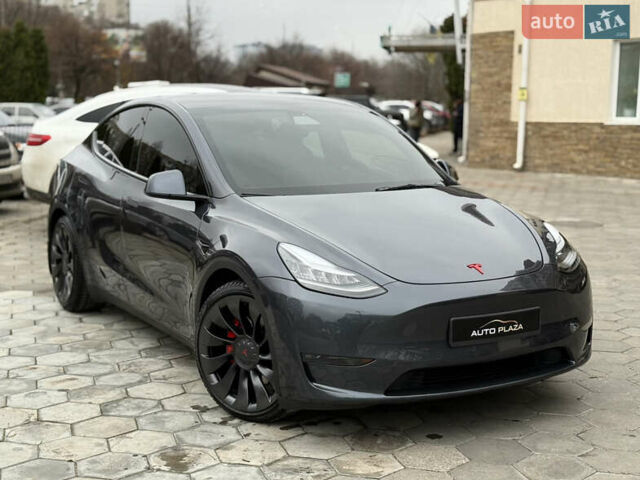 Серый Тесла Model Y, объемом двигателя 0 л и пробегом 53 тыс. км за 28000 $, фото 14 на Automoto.ua