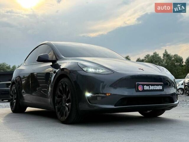 Серый Тесла Model Y, объемом двигателя 0 л и пробегом 85 тыс. км за 23900 $, фото 12 на Automoto.ua