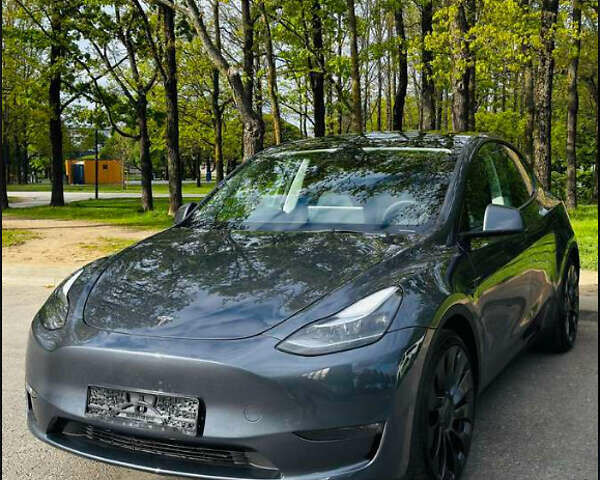 Серый Тесла Model Y, объемом двигателя 0 л и пробегом 54 тыс. км за 31500 $, фото 7 на Automoto.ua