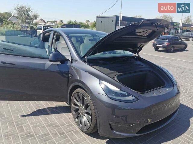 Сірий Тесла Model Y, об'ємом двигуна 0 л та пробігом 3 тис. км за 45500 $, фото 8 на Automoto.ua