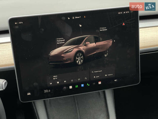 Серый Тесла Model Y, объемом двигателя 0 л и пробегом 44 тыс. км за 29900 $, фото 16 на Automoto.ua