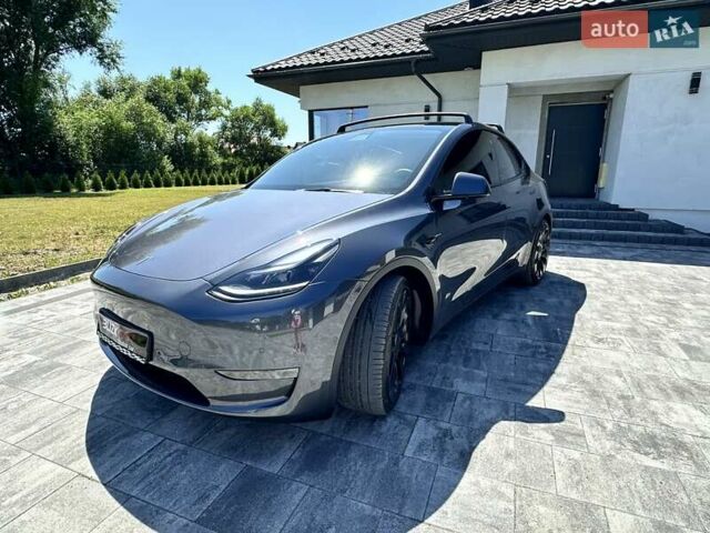 Серый Тесла Model Y, объемом двигателя 0 л и пробегом 39 тыс. км за 26800 $, фото 14 на Automoto.ua