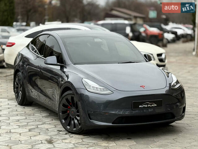 Серый Тесла Model Y, объемом двигателя 0 л и пробегом 53 тыс. км за 28000 $, фото 18 на Automoto.ua