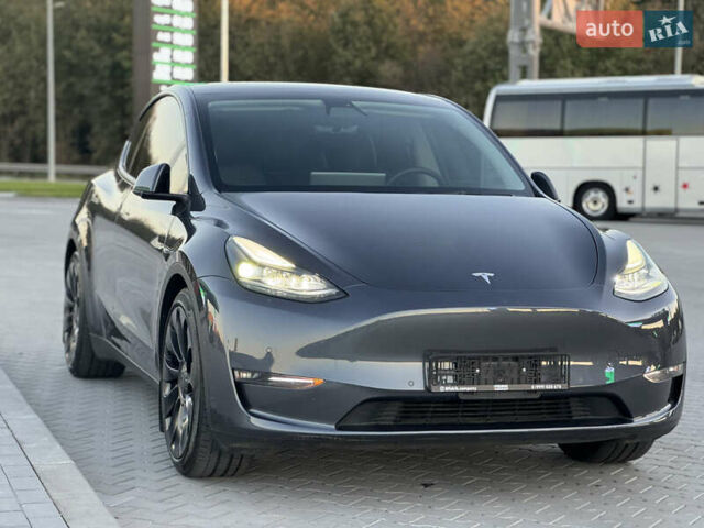 Серый Тесла Model Y, объемом двигателя 0 л и пробегом 100 тыс. км за 24500 $, фото 12 на Automoto.ua