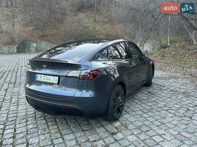 Серый Тесла Model Y, объемом двигателя 0 л и пробегом 53 тыс. км за 31500 $, фото 4 на Automoto.ua