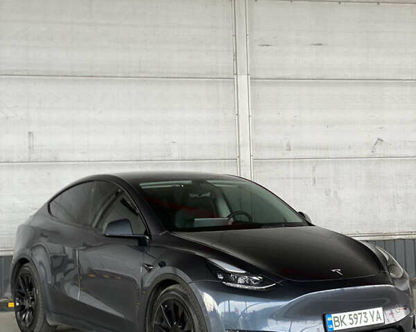 Серый Тесла Model Y, объемом двигателя 0 л и пробегом 64 тыс. км за 26300 $, фото 5 на Automoto.ua